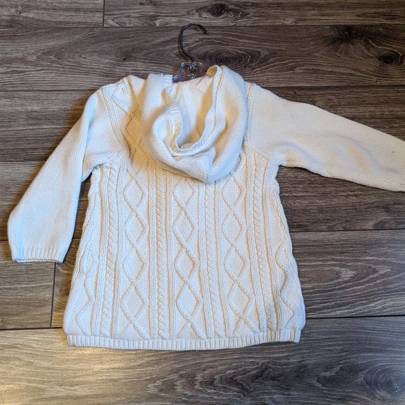 [KIDS 2/$40] NWT Baby (12-18M) - GAP Aran Knit Hooded Cardigan - Picture 2 of 6